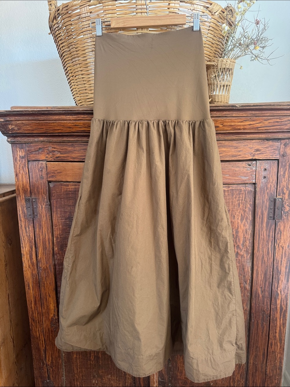 Aritzia Babaton XL tube bubble Brown dress fully lined